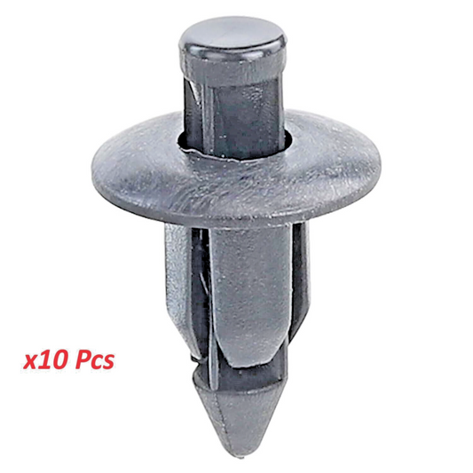 6mm Plastic Rivet Trim Clips x10 Honda Yamaha Suzuki Kawasaki Bike Fairing Panel0