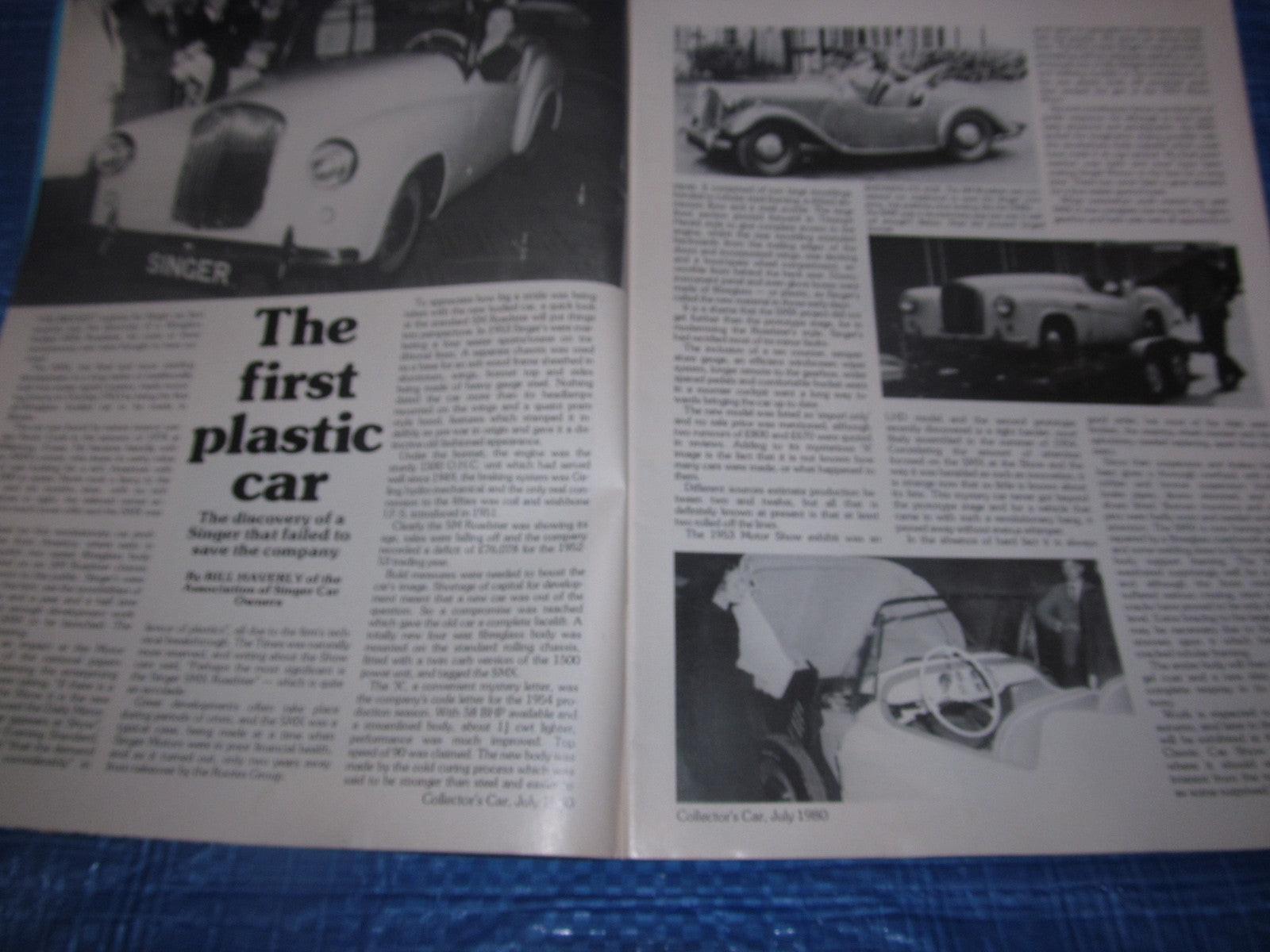 1980 JULY COLLECTORS CAR MAGAZINE / ROLLS ROYCE CITROEN MG AUSTIN 7 RACER  #bk12