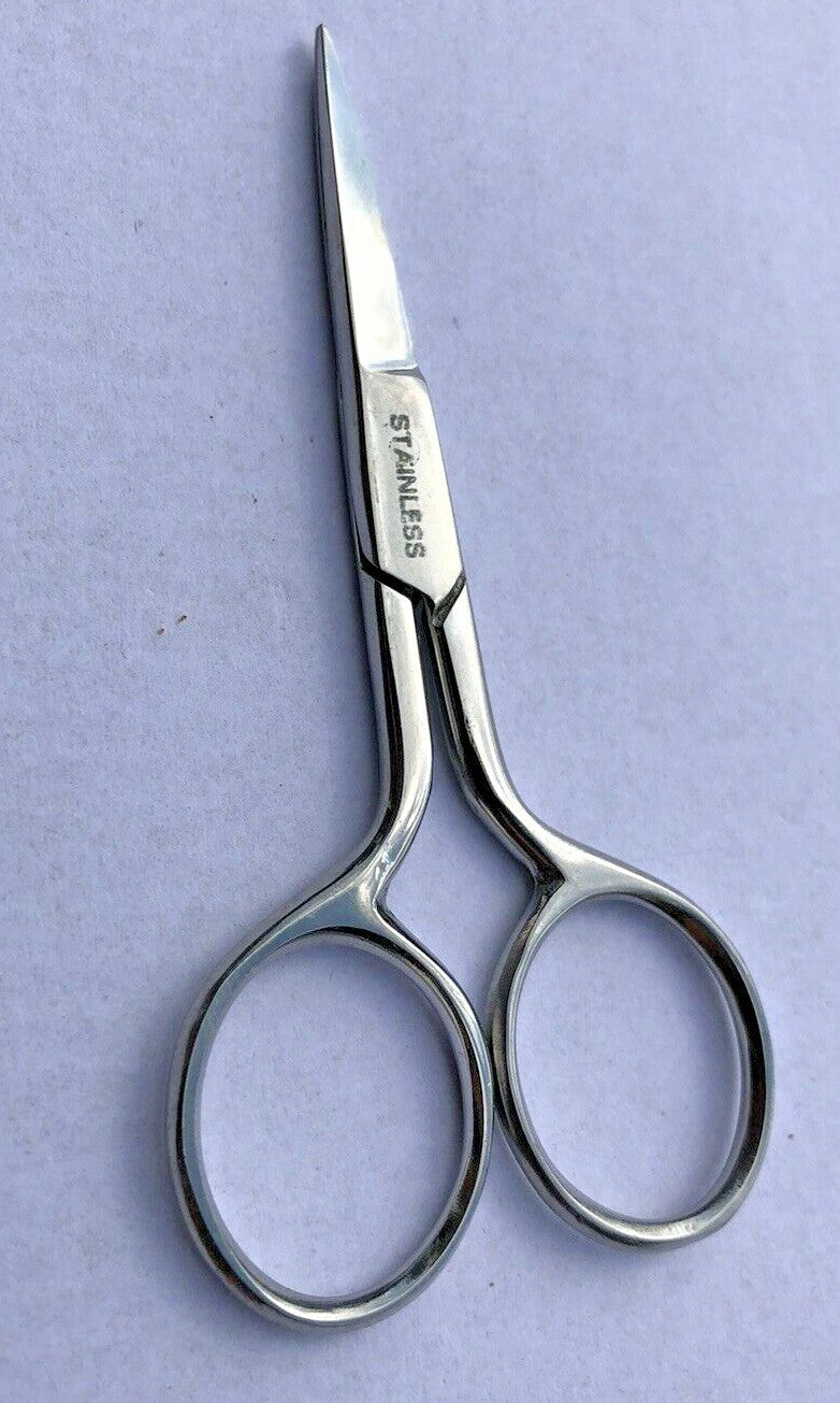Professional Finger Toe Nail Scissors STRAIGHT TIP Stainless Steel Manicure 3
