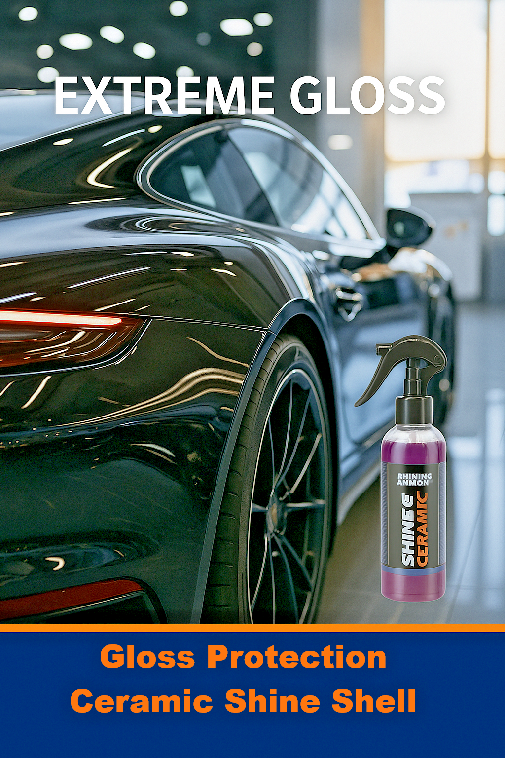 Professional Nano Ceramic Coating Kit 10H Hardness High Gloss Hydrophobic Cover.20