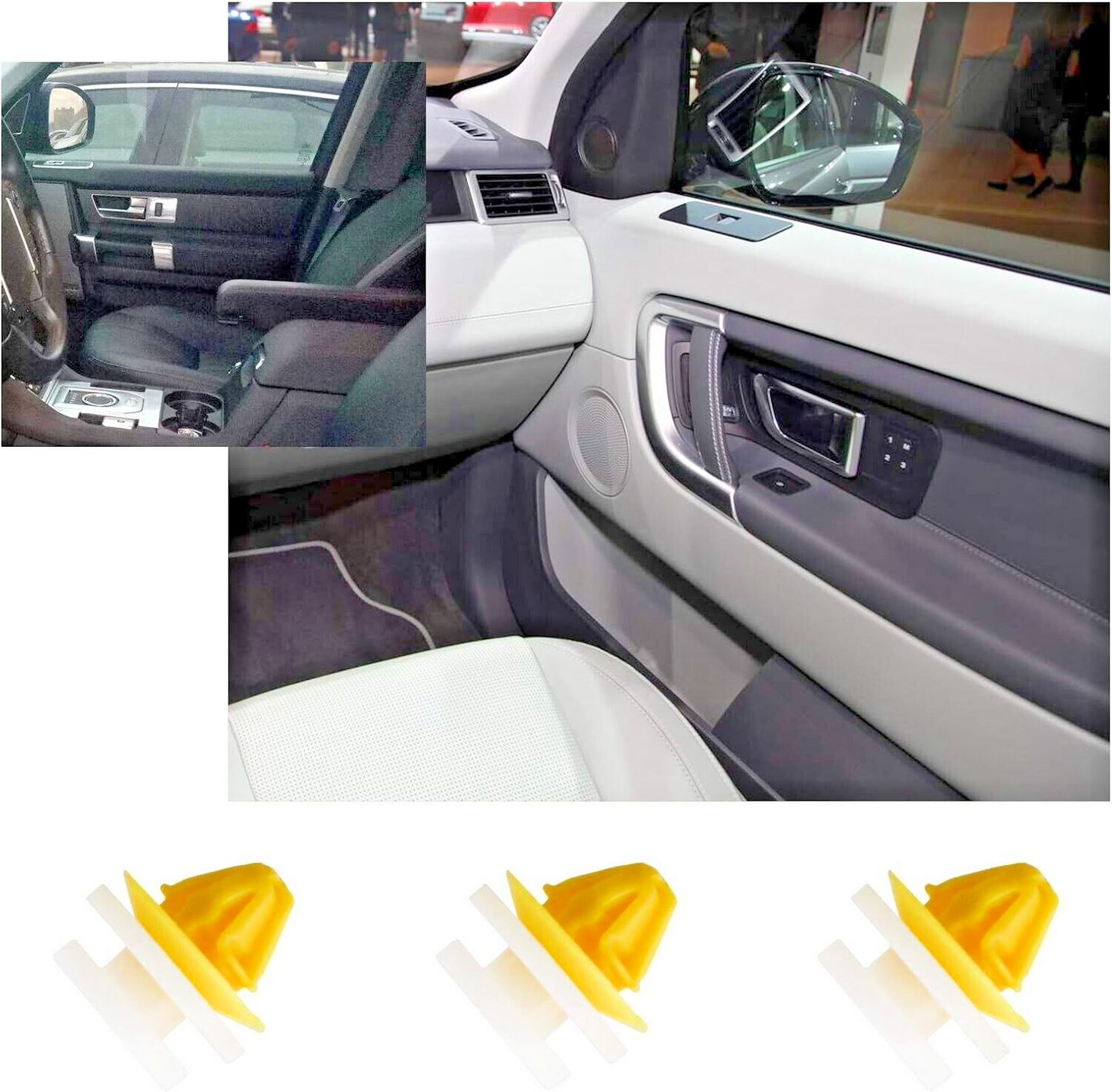 Land Rover Trim Fixing Clips Interior & Exterior x15 Pcs Freelander Disco Range.15