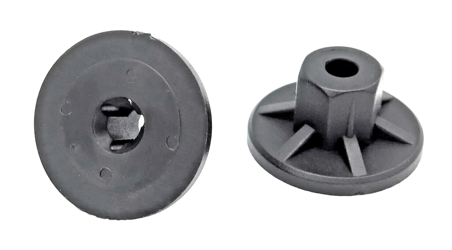 UNDERTRAY ARCH LINER SIDE SKIRT TRIM & BUMPER FIXING NUT VW AUDI N90757901 10Qty4