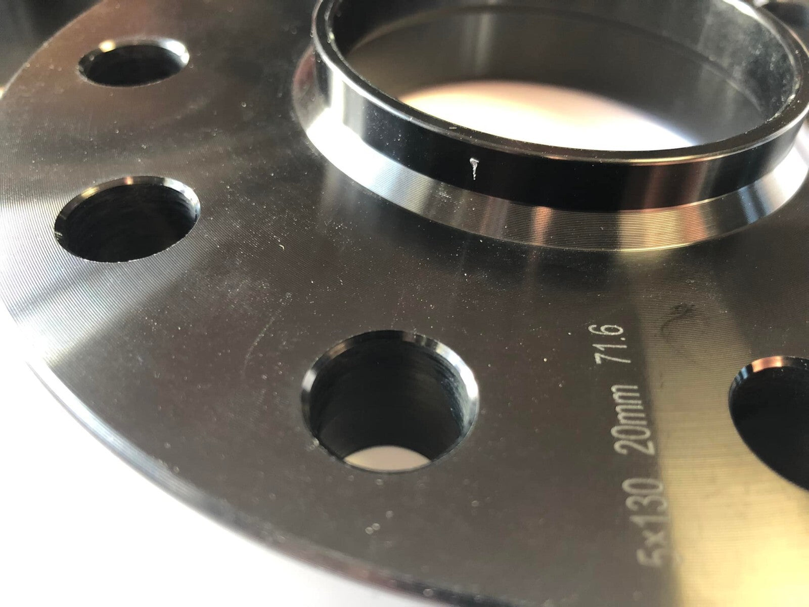 Porsche Wheel Spacers 20mm Set Of 2 in Black 5x130 PSR9Line1