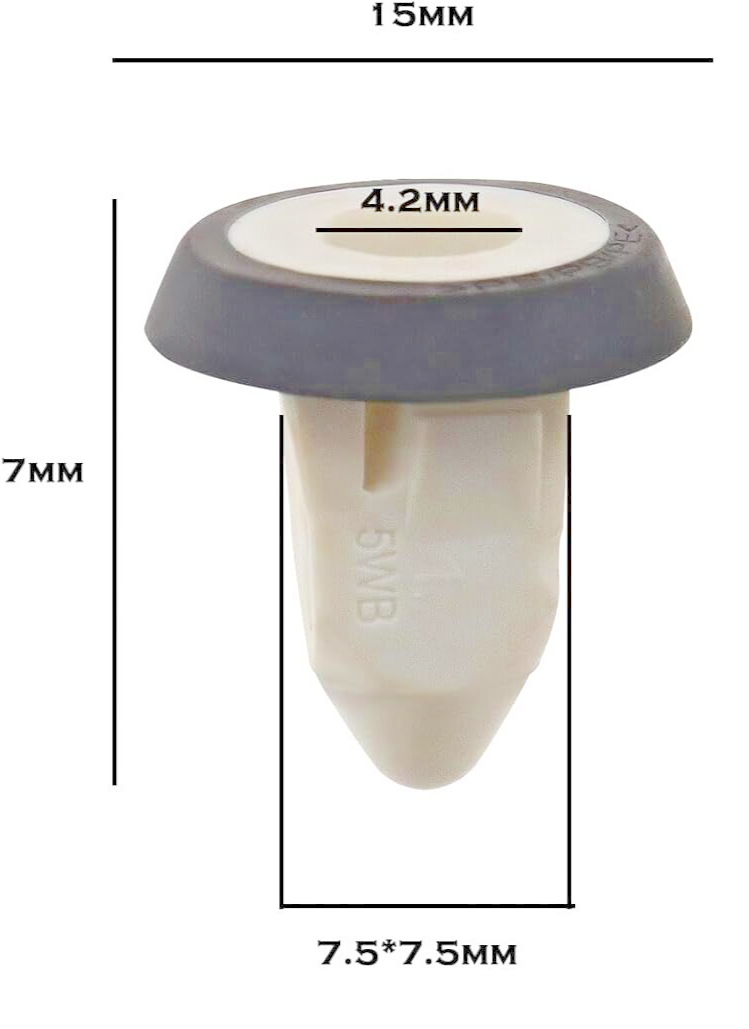 BMW Bodywork Trim and Number Plate Fixing Grommet x15 Pcs fit 1, 2, 3, 4 Series10