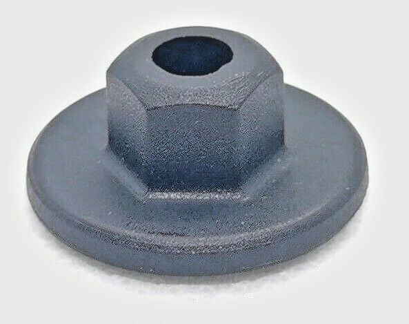 10mm Hex Head Plastic Flange Nut. x5 pcs Arch Liner Splash Guard Under body Tray1