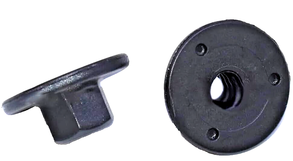 Undertray Wheel Arch Liner Splah Tray Hex Head Threaded Plastic Nut Clip 10mm x510