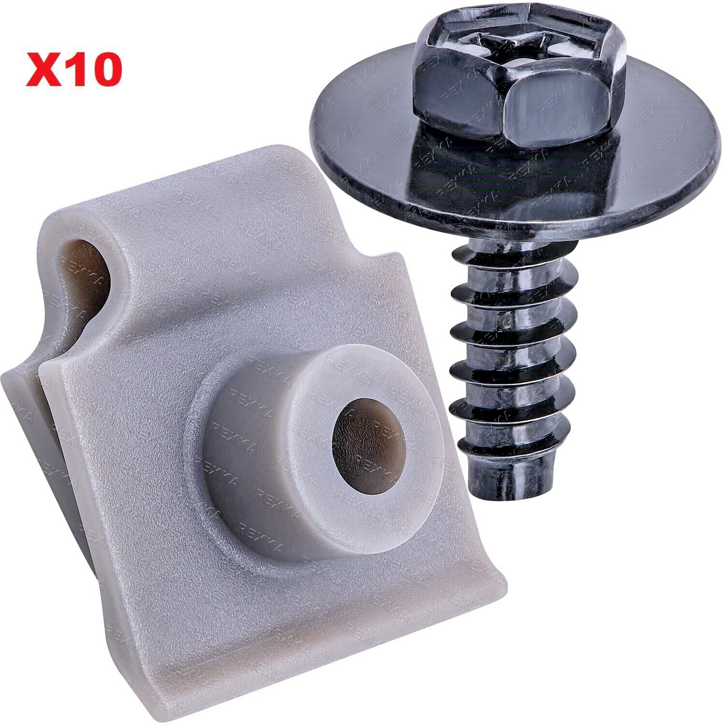MAZDA Wheel Arch Splash Guard Undertray Bumper Trim Clips & Screw C27450133 MX50