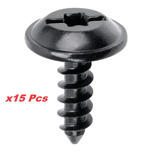 VW Slot Head Metal Torx Screw WHT003594 15 Pcs Trim fixing Clip VOLKSWAGEN0