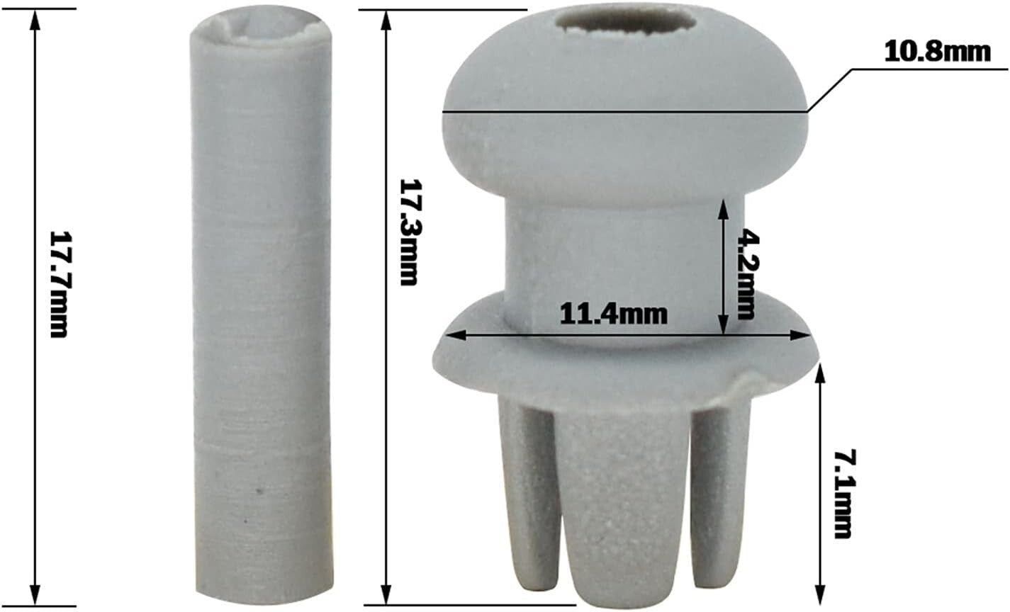 Parcel Shelf Clips Tailgate String Cord Mounts VAUXHALL 79030771594