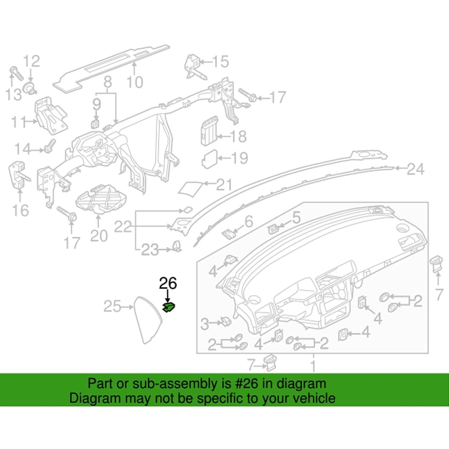 SKODA SEAT Interior Door Sill Pillar Trim Consol Panel Metal Clip Fasteners - 517