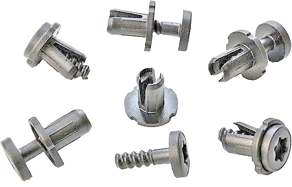 AUDI Torx Head Plastic Screw Fit Trim Rivet x10 Pcs - 7L68683074