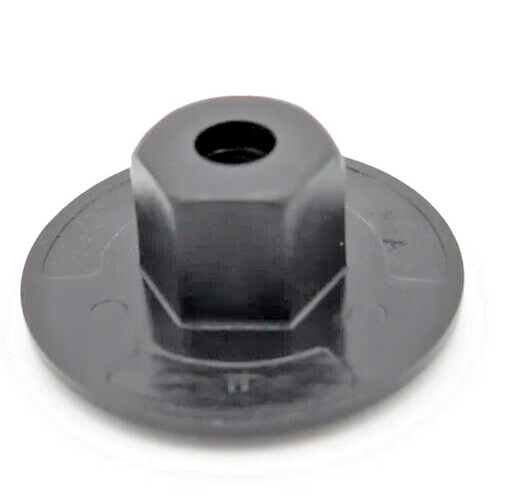 10mm Hex Head Plastic Flanged Nut x20 pcs Arch Liner, Splash Guard, Underbody5