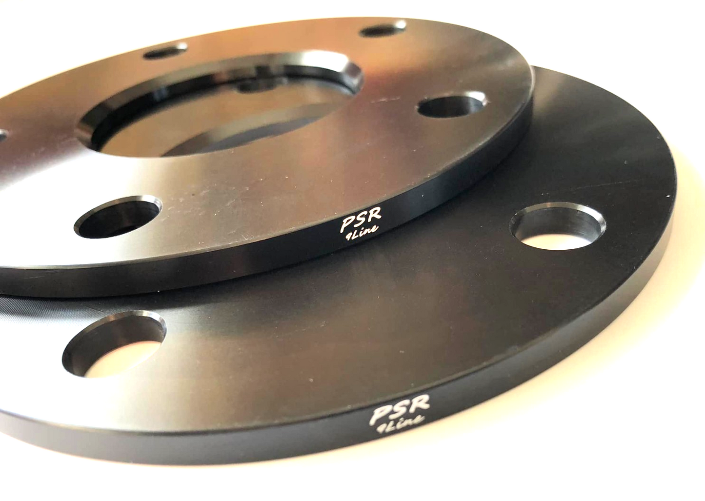 Black Porsche Wheel Spacers 7mm 5x130 Kit with Extended O.E Bolts  HubCentric.9