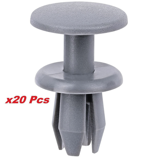 BMW Expanding Trim Rivet Grey x20 Pcs Interior Boot lining 3, 5, 7, X i Series0