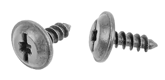 SEAT Slot Head Metal Torx Screw Trim fixing Clip Self Tapping Bolt Black 20 Pcs13