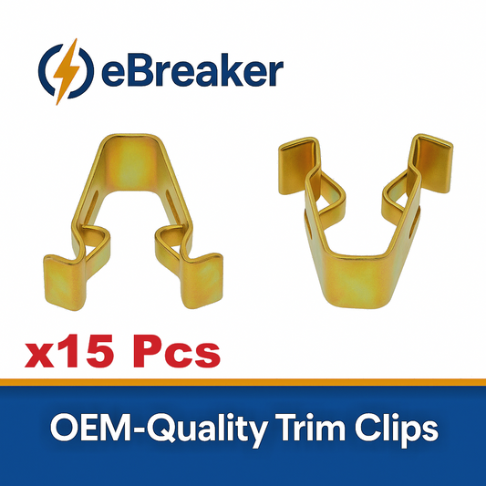 AUDI Interior Door Sill Pillar Trim Consol Panel Metal Clip Fasteners -  Pack 150