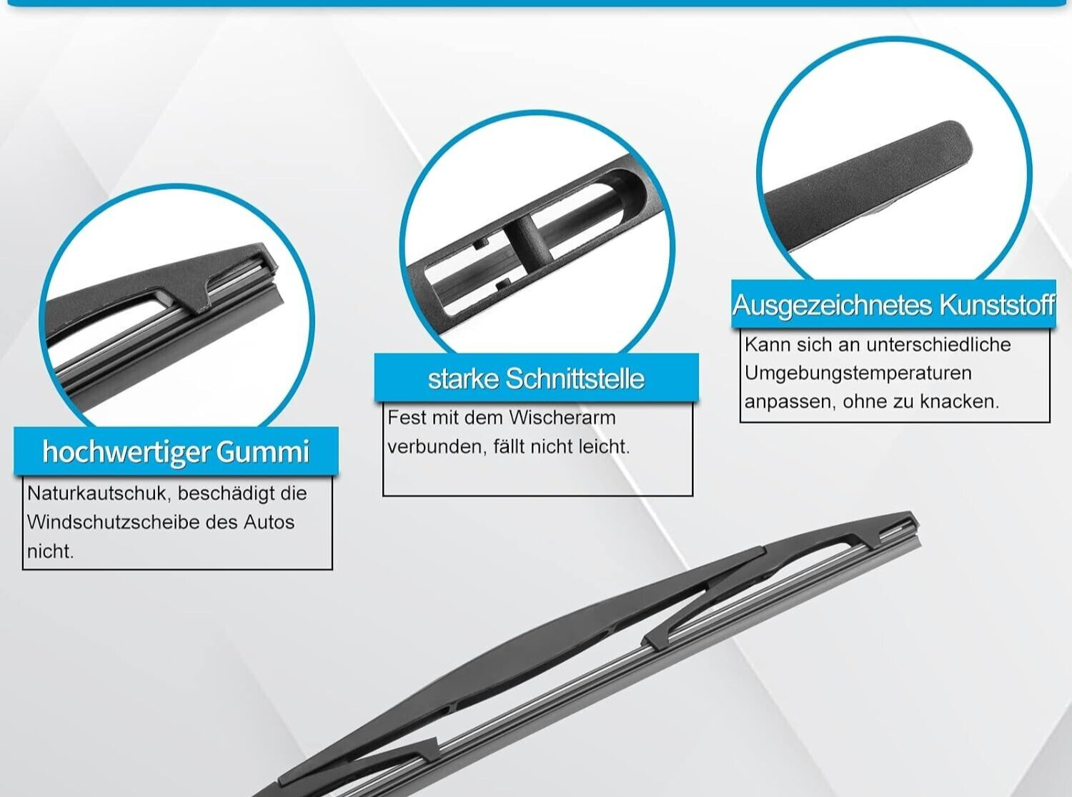 Rear Wiper Blade Refill BMW 1 Series Hatchback F20 & F21 From  2010 Onwards8