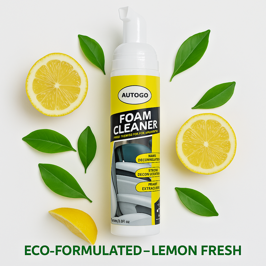 Professional Grade Car Trim & Home Foam Cleaner – Lemon Scent Eco-Friendly 100ml11