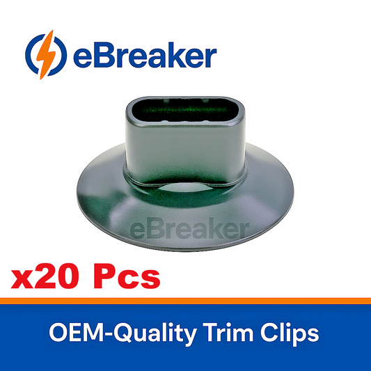 Renault Arch Liner Trim Stud Retaining Clip Black - Fits 02-2026 Models Pack #200