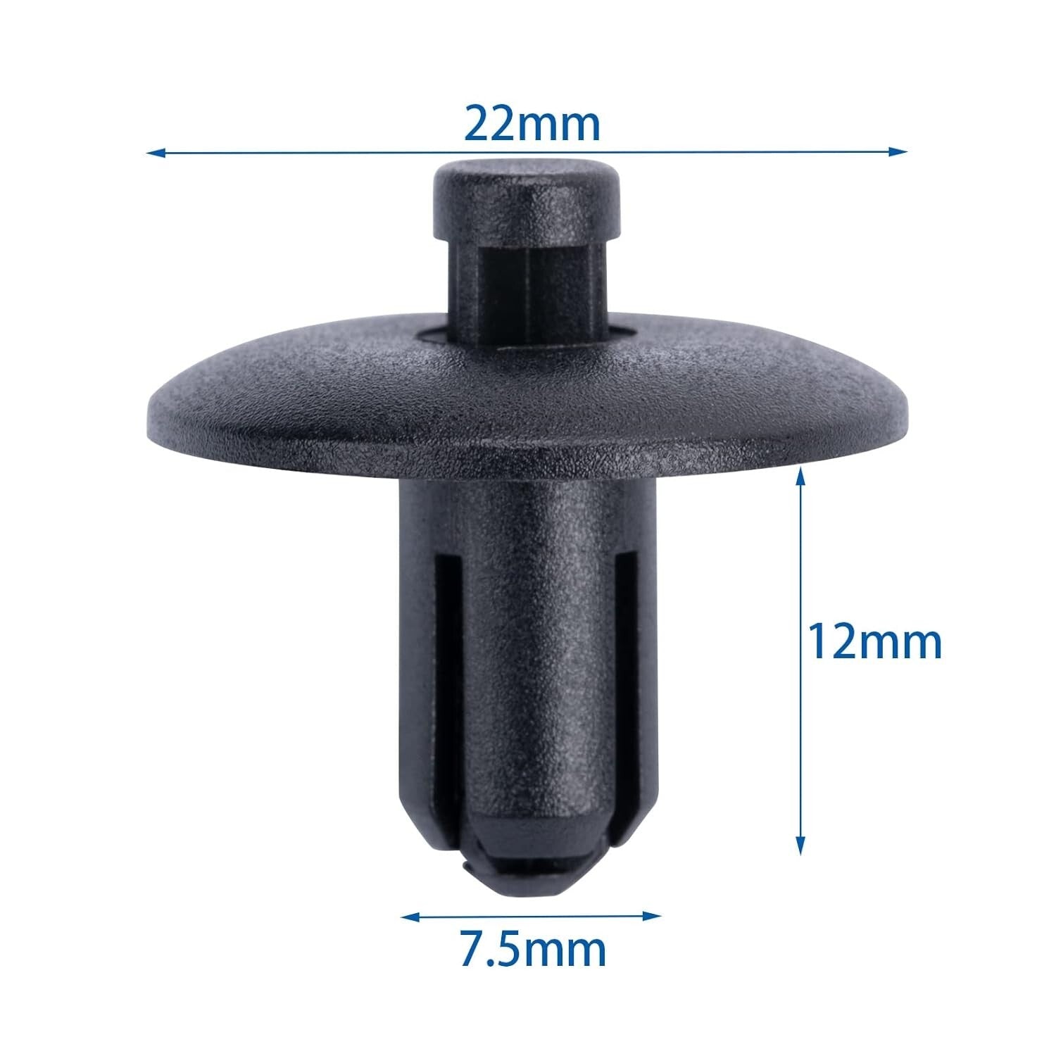 MERCEDES Push Fit Rivet Trim Clips x5 for ML W1632