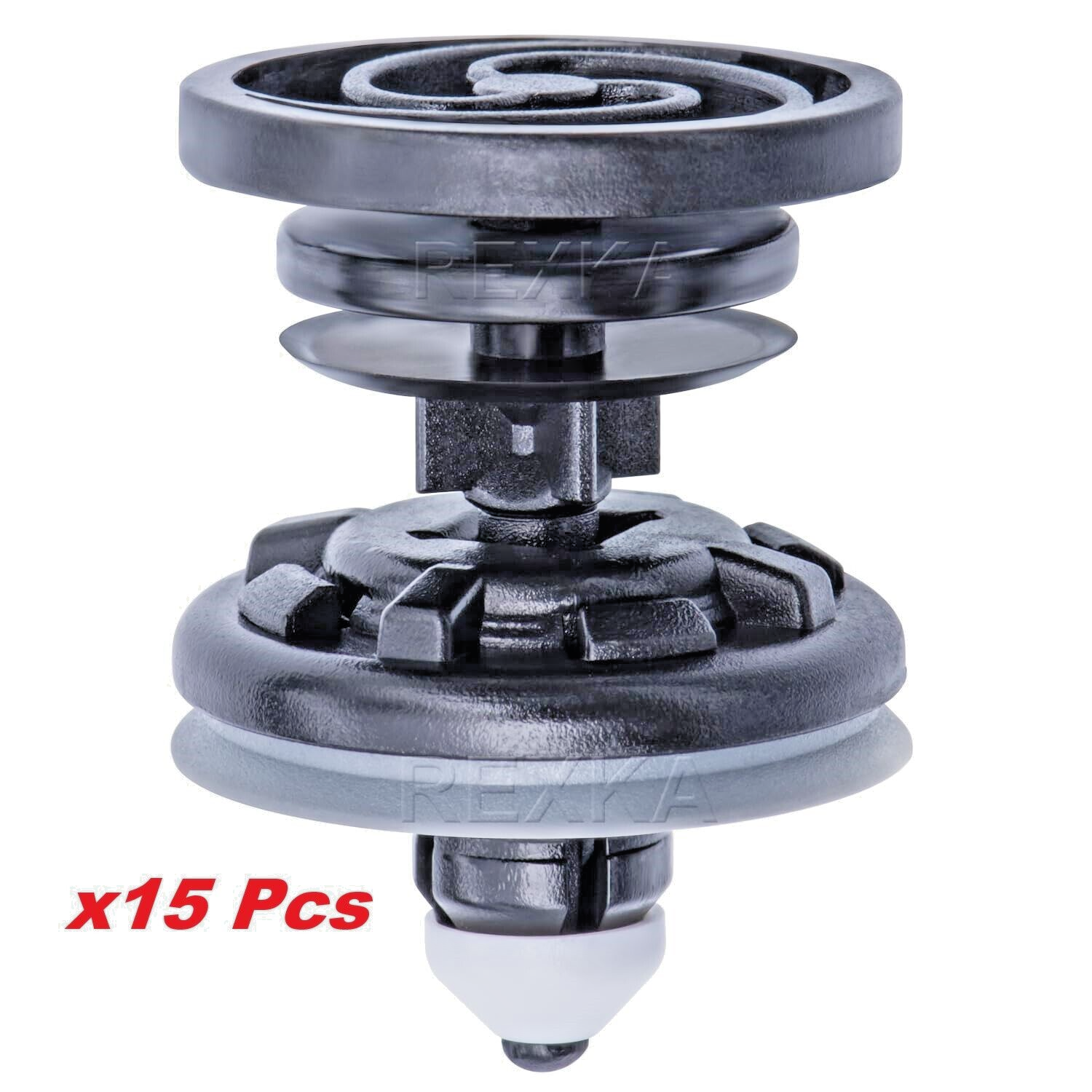 AUDI Interior Door Card Trim Panel Fastener Clips Sprung Head, x15 Pcs0