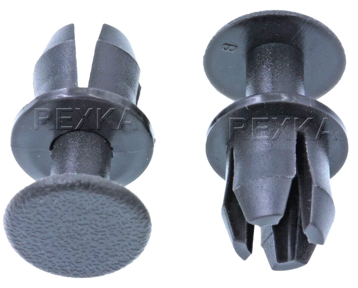 Mercedes Clips For Trim Body Panels Expanding Rivet Mounting Black Plastic - x1514