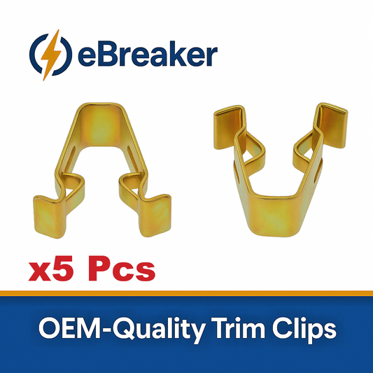 SKODA SEAT Interior Door Sill Pillar Trim Consol Panel Metal Clip Fasteners - 50