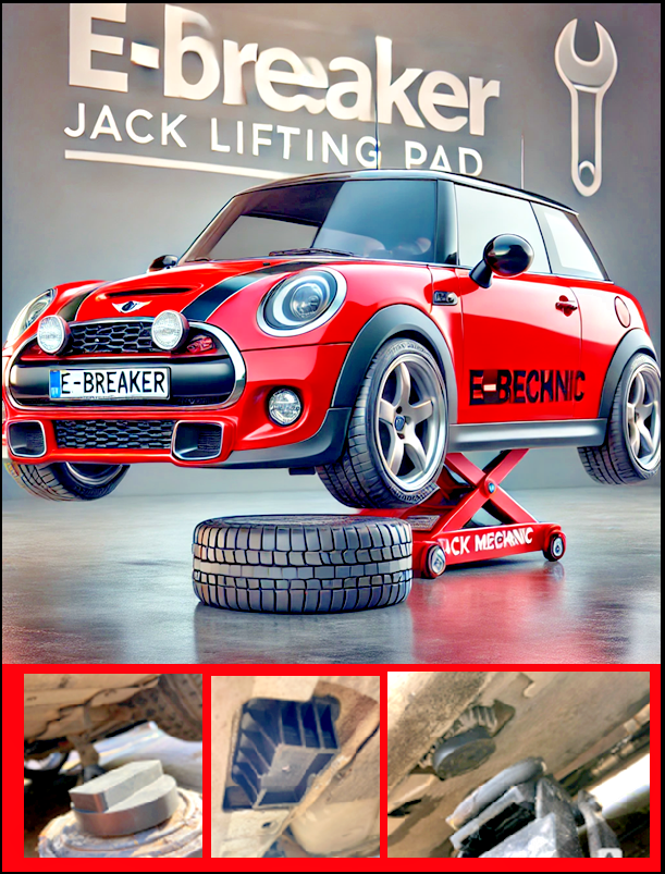 MINI Rubber Jacking Jack Pad Lift Adaptor Fit's R50 R53 R56 R60 R55 F54 F56 F600