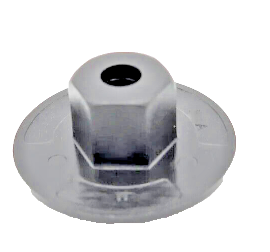 Hex Head Plastic Flanged 10mm Nut. x10 pcs Arch Liner, Splash Guard, Underbody4