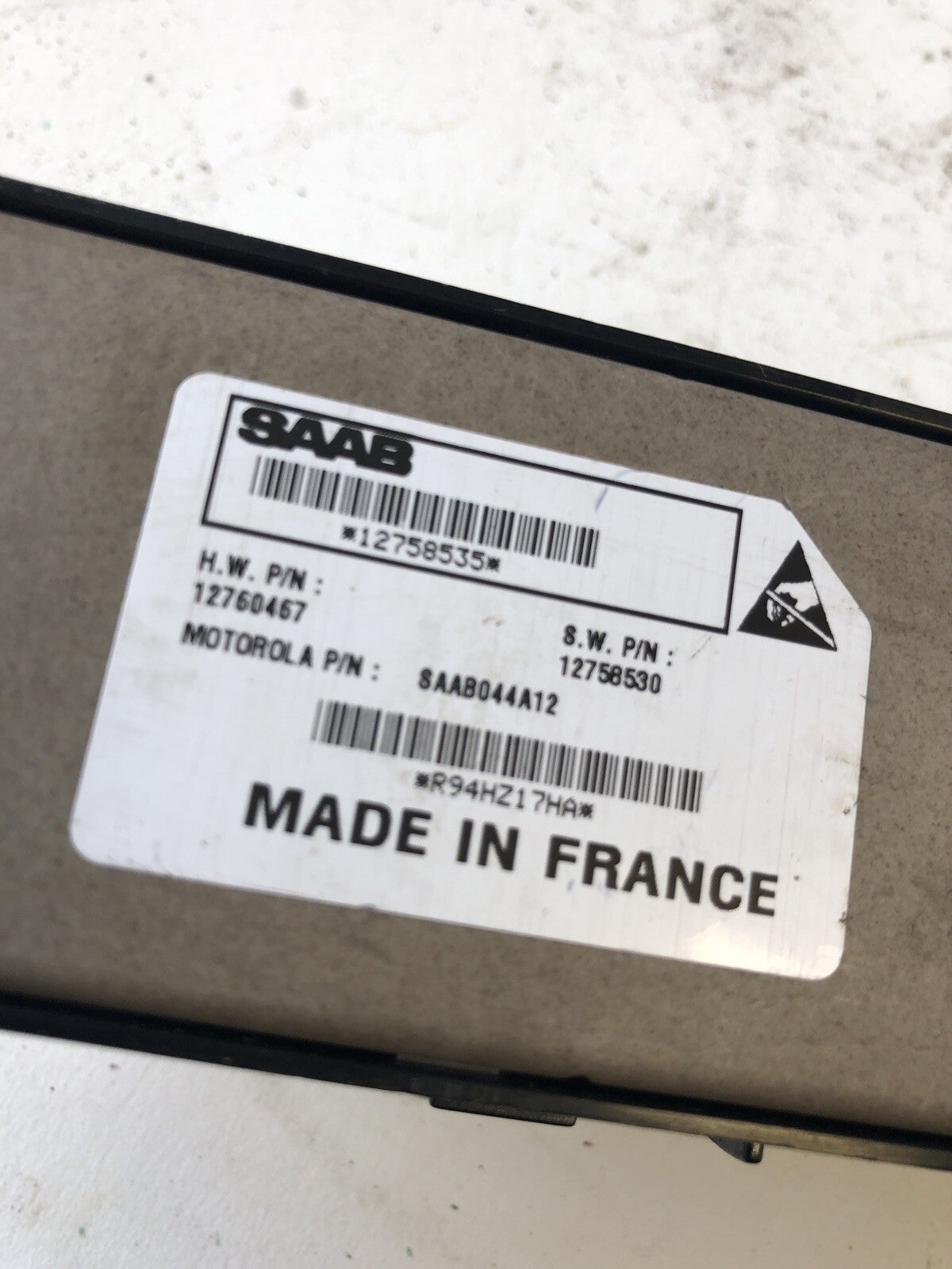 Saab 93 9-3 Year 2005 Rear Door Right Side Electric Window Switch2