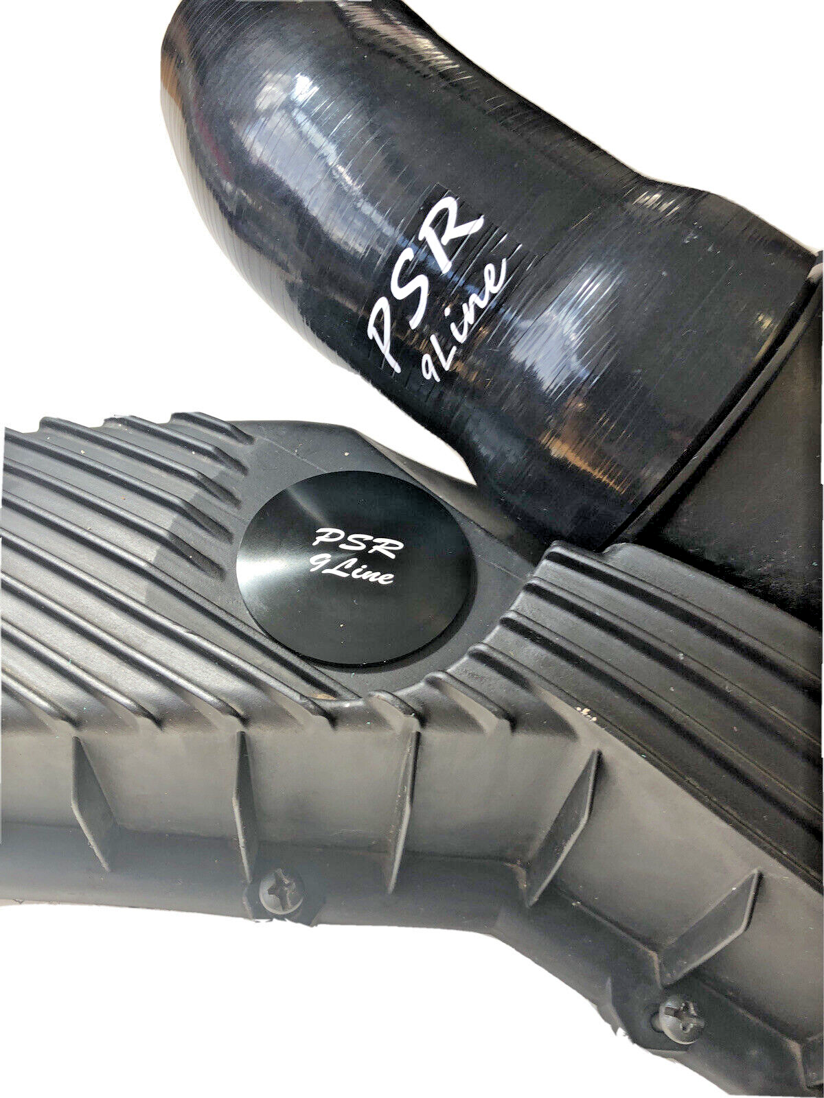 Porsche 996 Resonator Delete kit Air Box Upgrade with Black Induction Pipe & Cap0