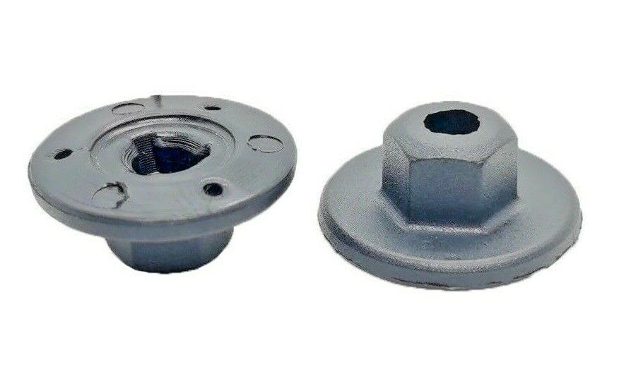 10mm Hex Head Plastic Flanged Nut x10 pcs Arch Liner Splash Guard Underbody Tray4