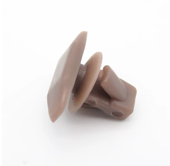 Mitsubishi Weatherstrip Rubber Seal Retaining Trim Clip Brown MU481027 Pack 20pc4