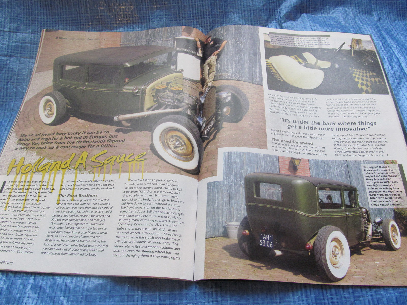 CUSTOM CAR MAGAZINE OCTOBER 2010 / SO CAL PICK UP ZODIAC MOPAR NATS #bk14