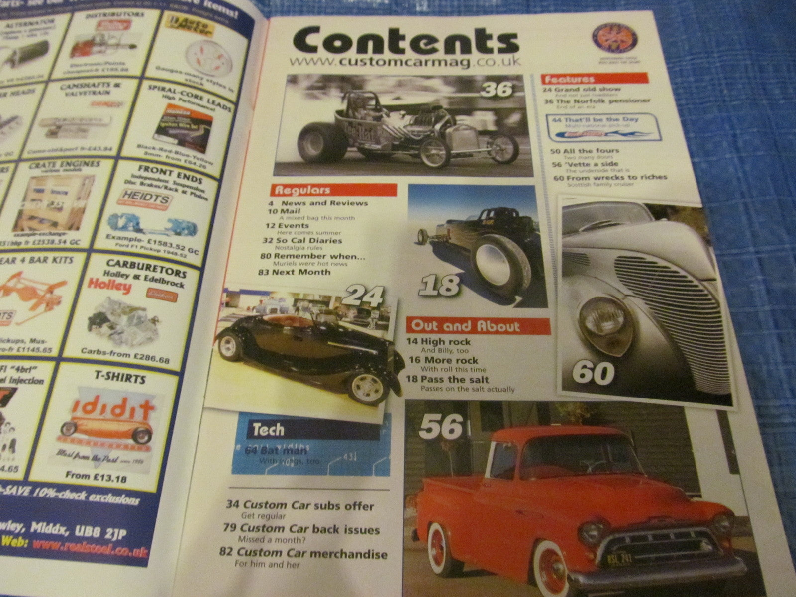 CUSTOM CAR MAGAZINE APRIL 2011 /   #bk11