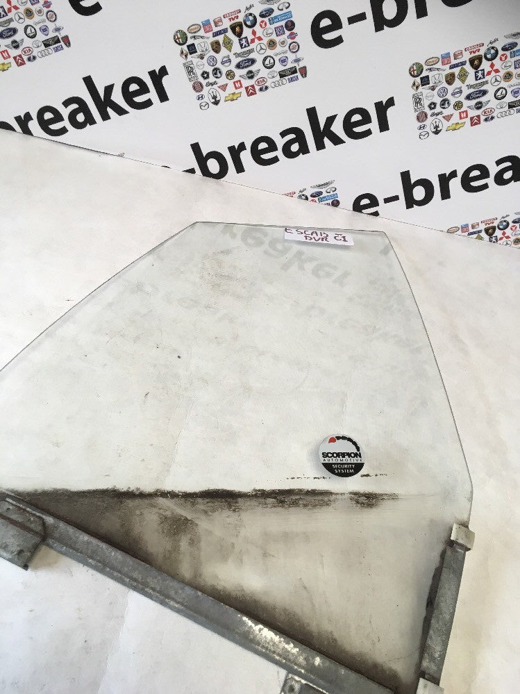 Rear Quarter Window Glass Right Clear Tint for Ford Escort Mk4 MK3 Cabriolet C10