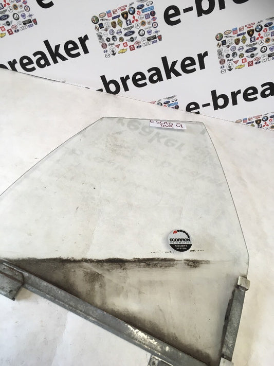 Rear Quarter Window Glass Right Clear Tint for Ford Escort Mk4 MK3 Cabriolet C10