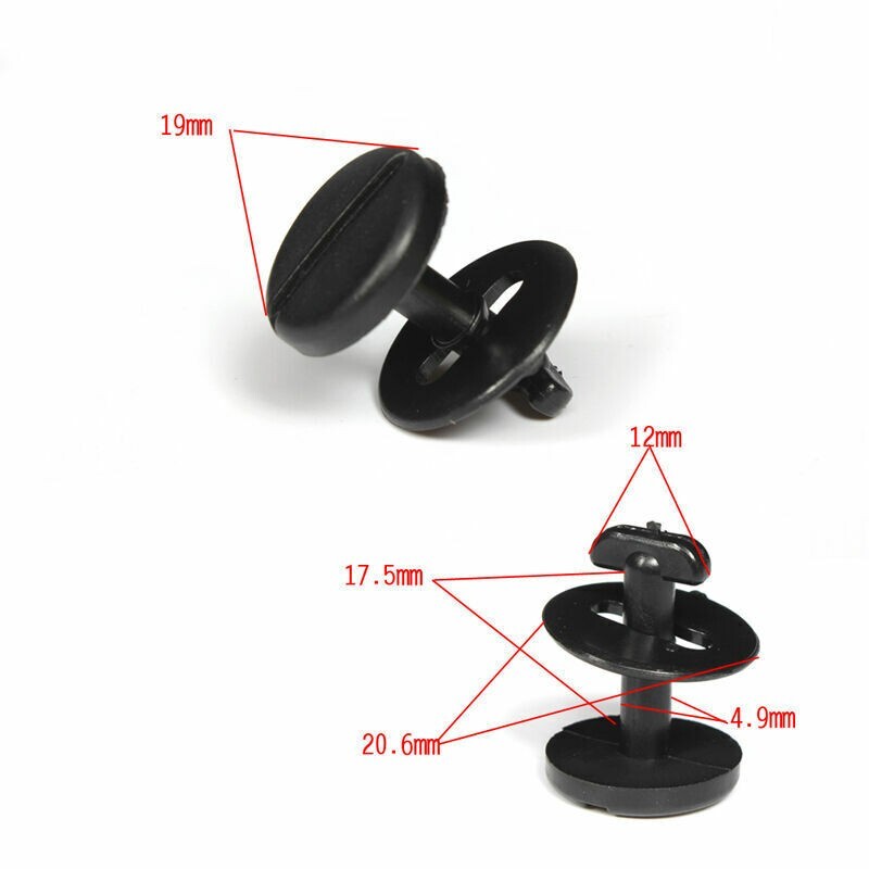 MINI Floor Mat Carpet Twist Clips x10 Compatible with R50,R52,R53 2001-0814