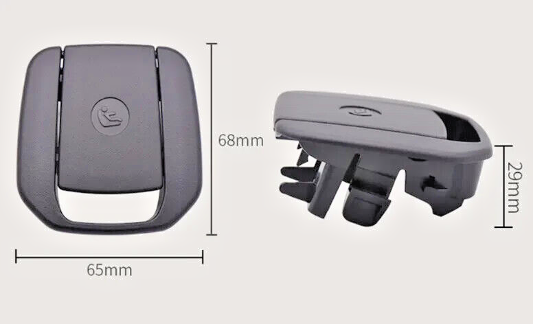 BMW Isofix Child Seat Mount Cover Black Fits - 1, 2, 3 Series – Fast UK Dispatch7