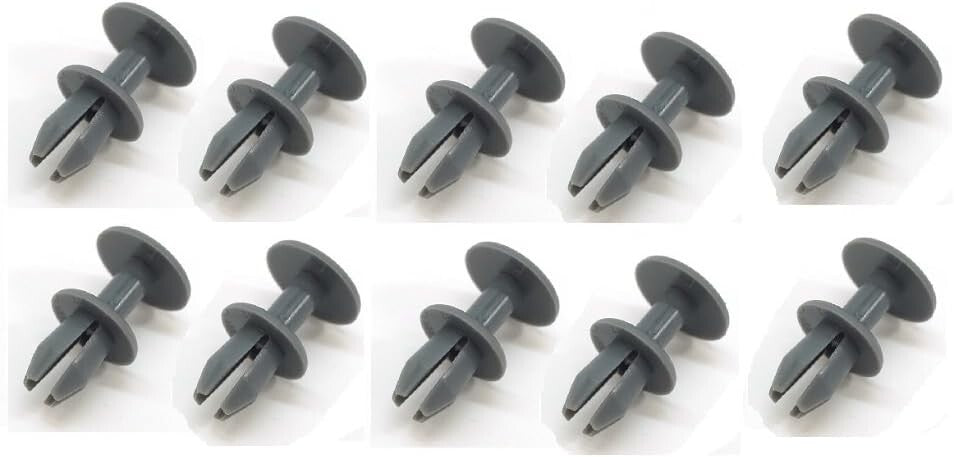 BMW Expanding Trim Rivet Grey x20 Pcs Interior Boot lining 3, 5, 7, X i Series13
