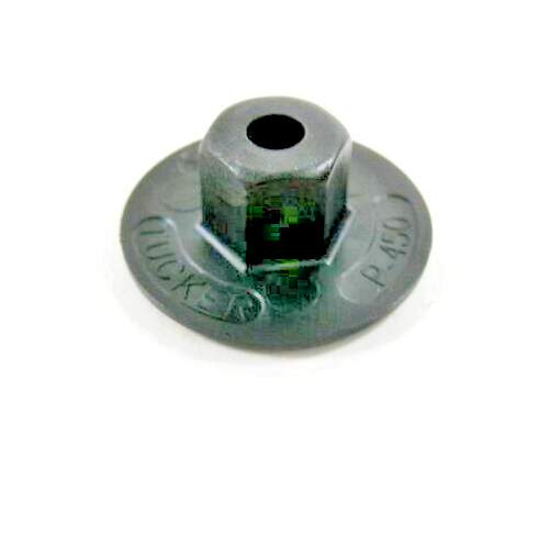 Hex Head Plastic Flanged 10mm Nut. x10 pcs Arch Liner, Splash Guard, Underbody10