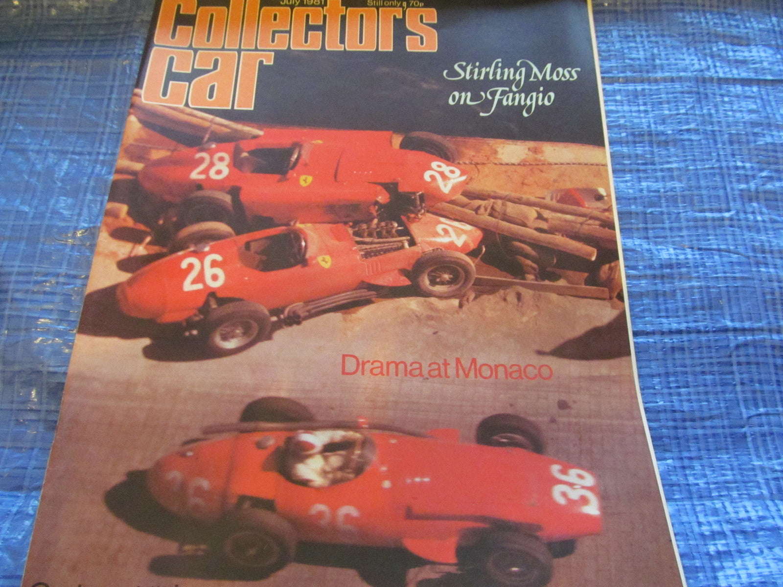 1981 JULY COLLECTORS CAR MAGAZINE / MONACO DRAME MEXICO MARATHON MOSS   #bk10