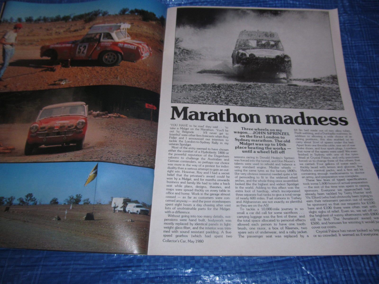 1980 MAY COLLECTORS CAR MAGAZINE / E-TYPE XK150 BRANDS HATCH CITROEN MG  #bk17