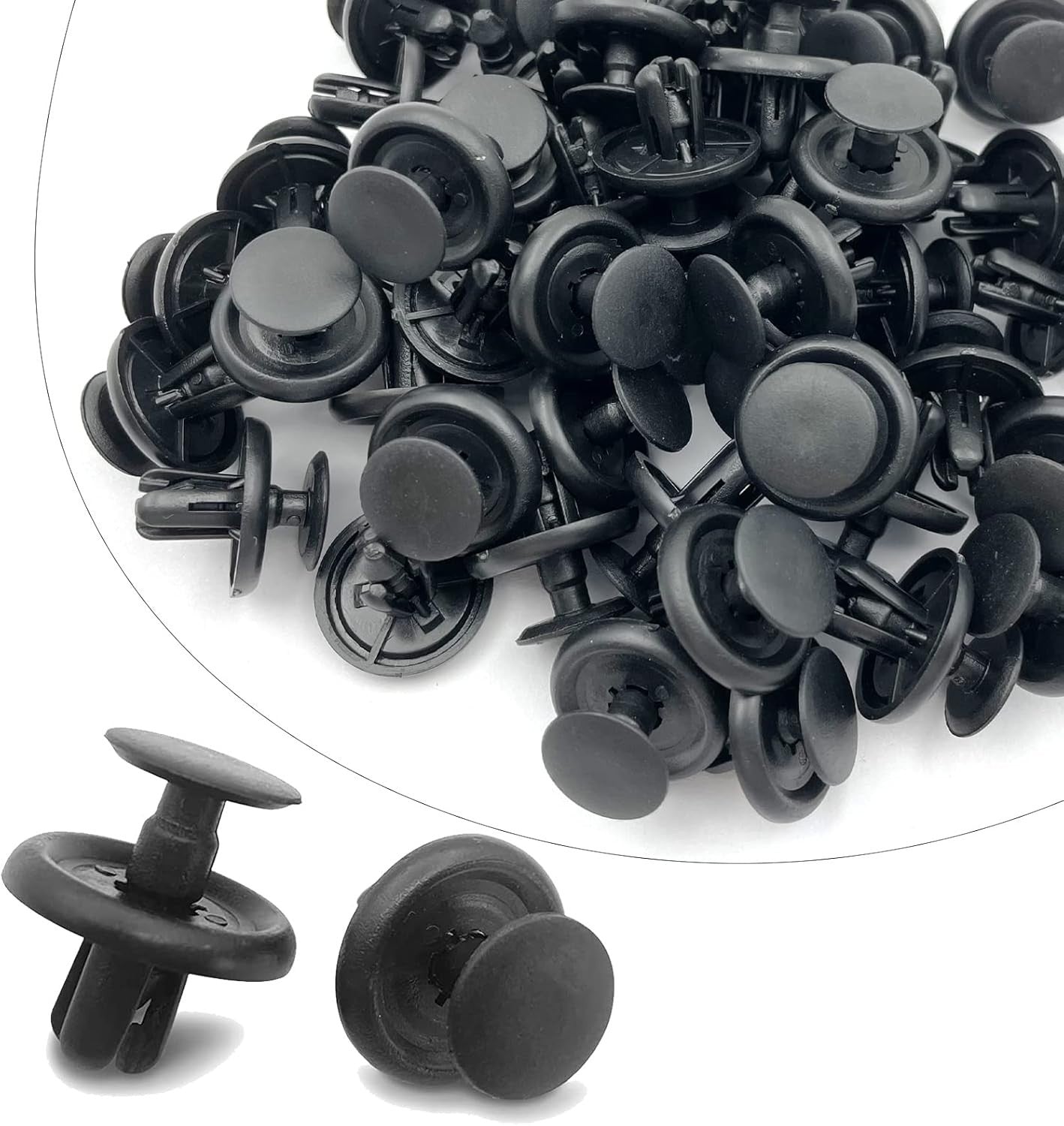 TOYOTA Push Fit Rivet Trim Panel Fastener Clip 7mm Hole  Prius Aygo & LEXUS 15pc20