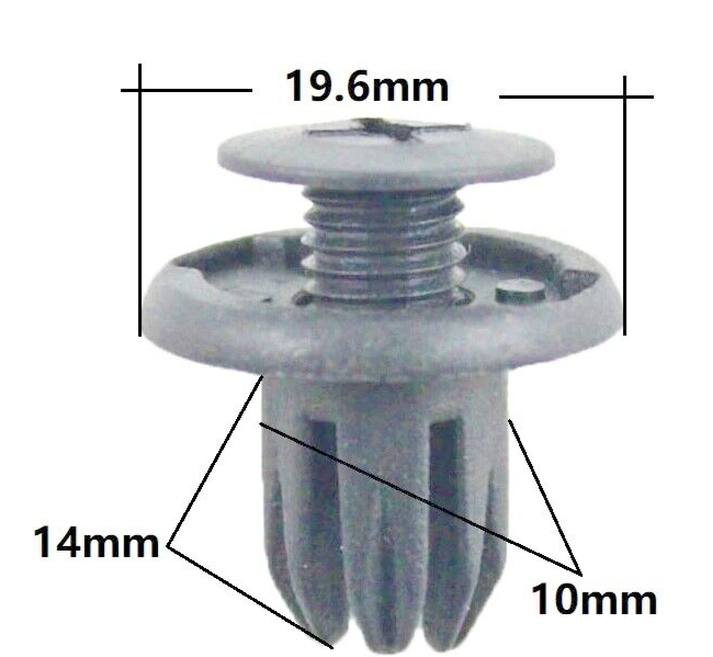 Land Rover Trim Clip Expanding Rivet LR005896 - Qty of 101