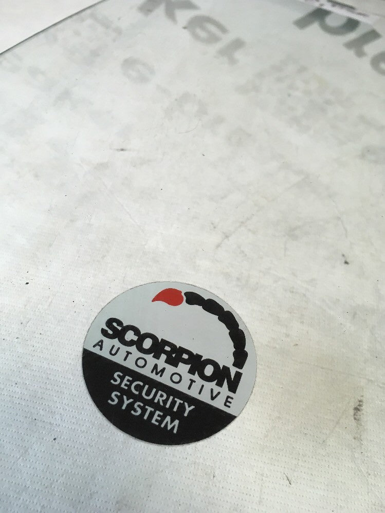 Rear Quarter Window Glass Left Clear Tint for Ford Escort Mk4 MK3 Cabriolet C12