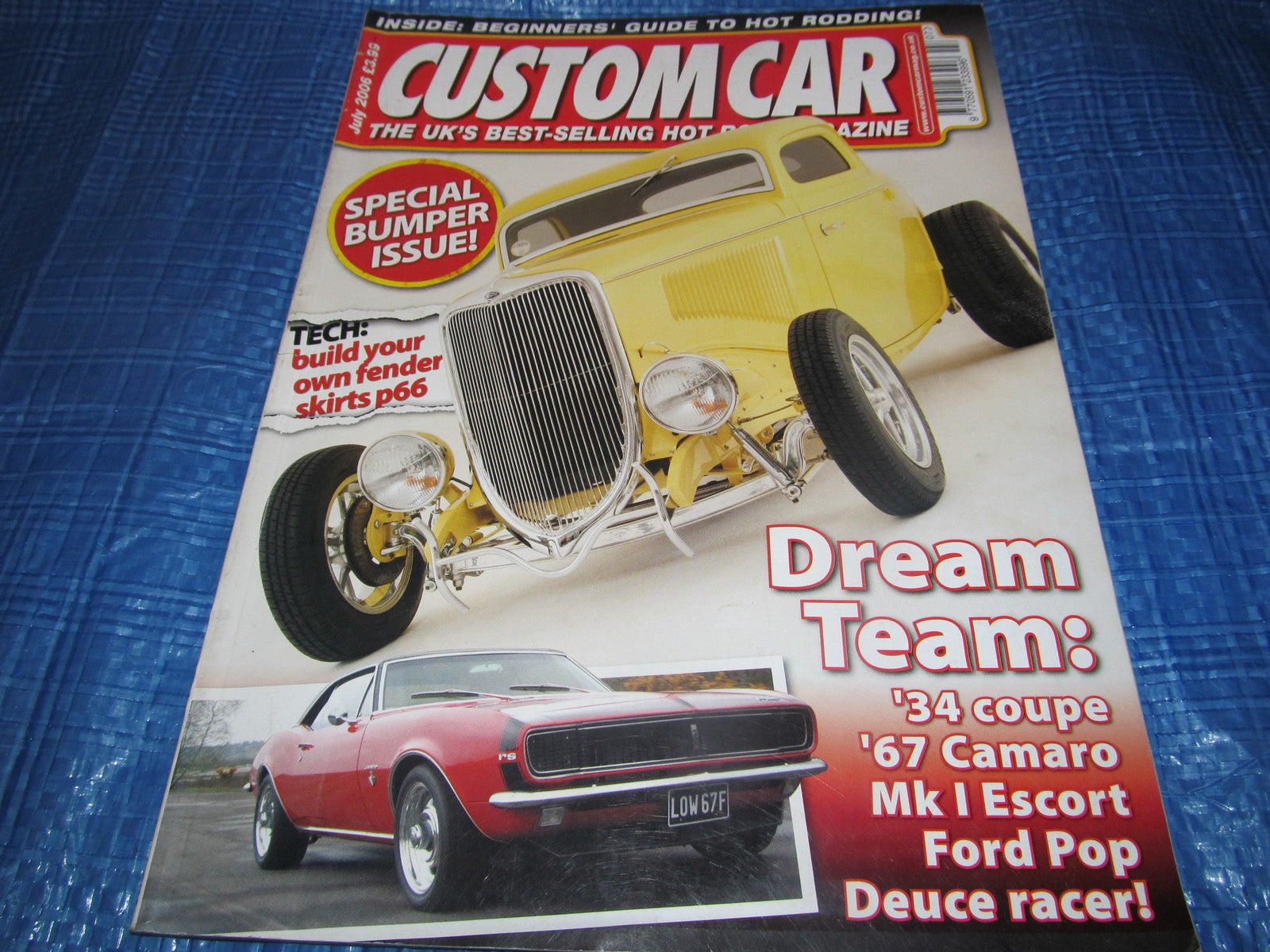 CUSTOM CAR MAGAZINE JULY 2006 /   #bk10