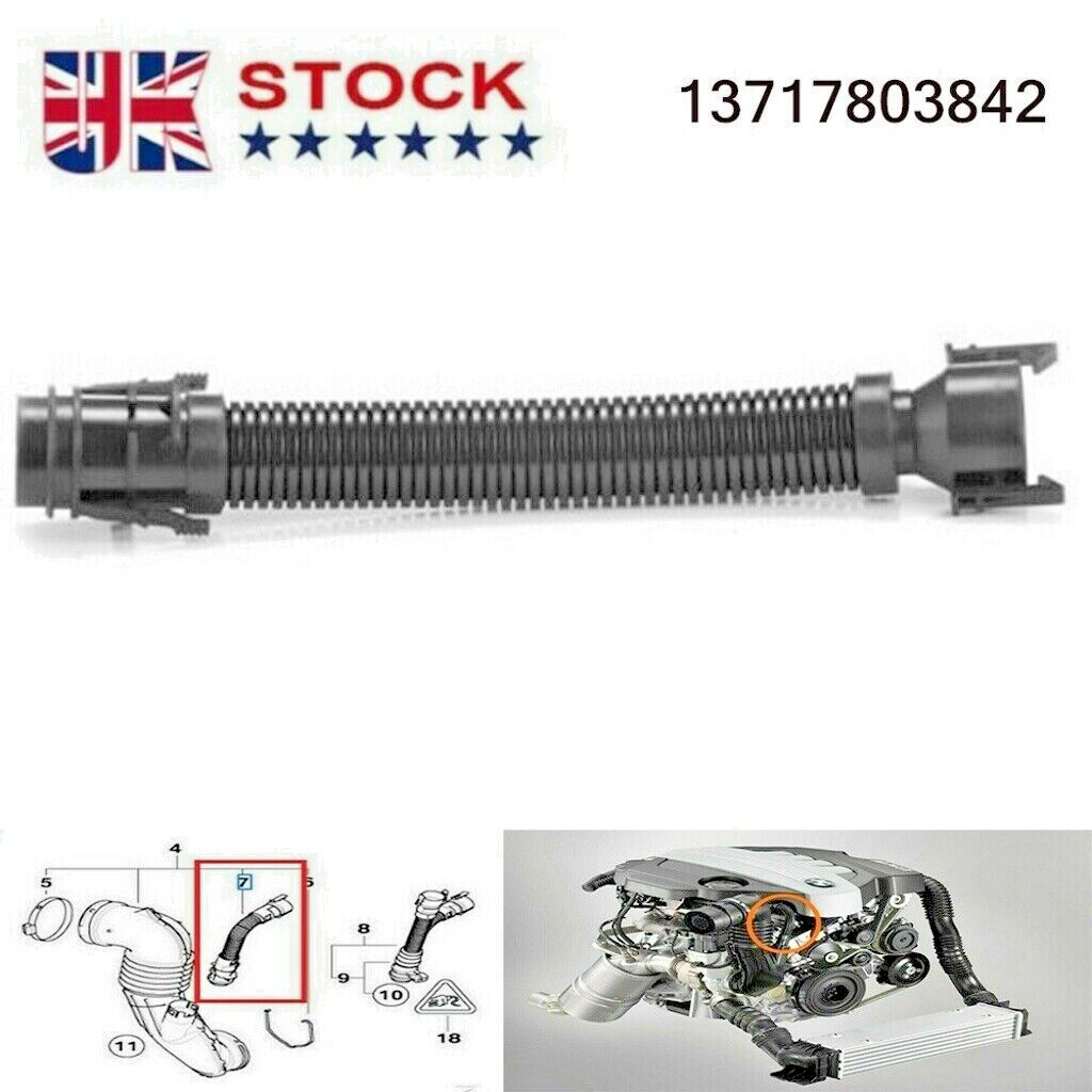 BMW Air Filter Intake Breather Pipe 7810772 O.E BMW 1 3 4 5 6 7 SERIES N47 N5714