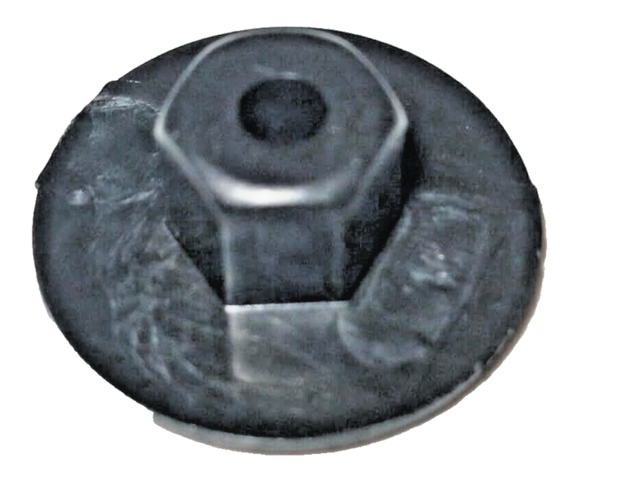 10mm Hex Head Plastic Flange Nut. x15 pc Arch Liner Splash Guard Under body Tray4