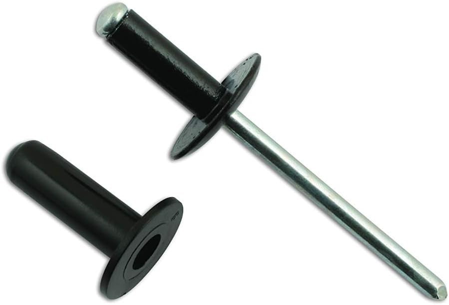 AUTOMOTIVE Bodykit & Wheel Arch Fixing Rivet Alloy with Plastic Head Pack -x 10.16